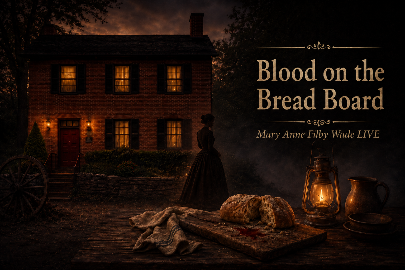 Blood on the Bread Board, A Mothers Sorrow: Mary Anne Filby Wade LIVE